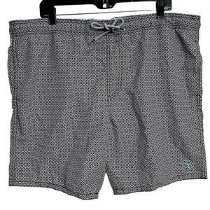 Ted Baker Men’s Geometric Print Swim Trunks Shorts Swimsuit Beach Size 4 (L)